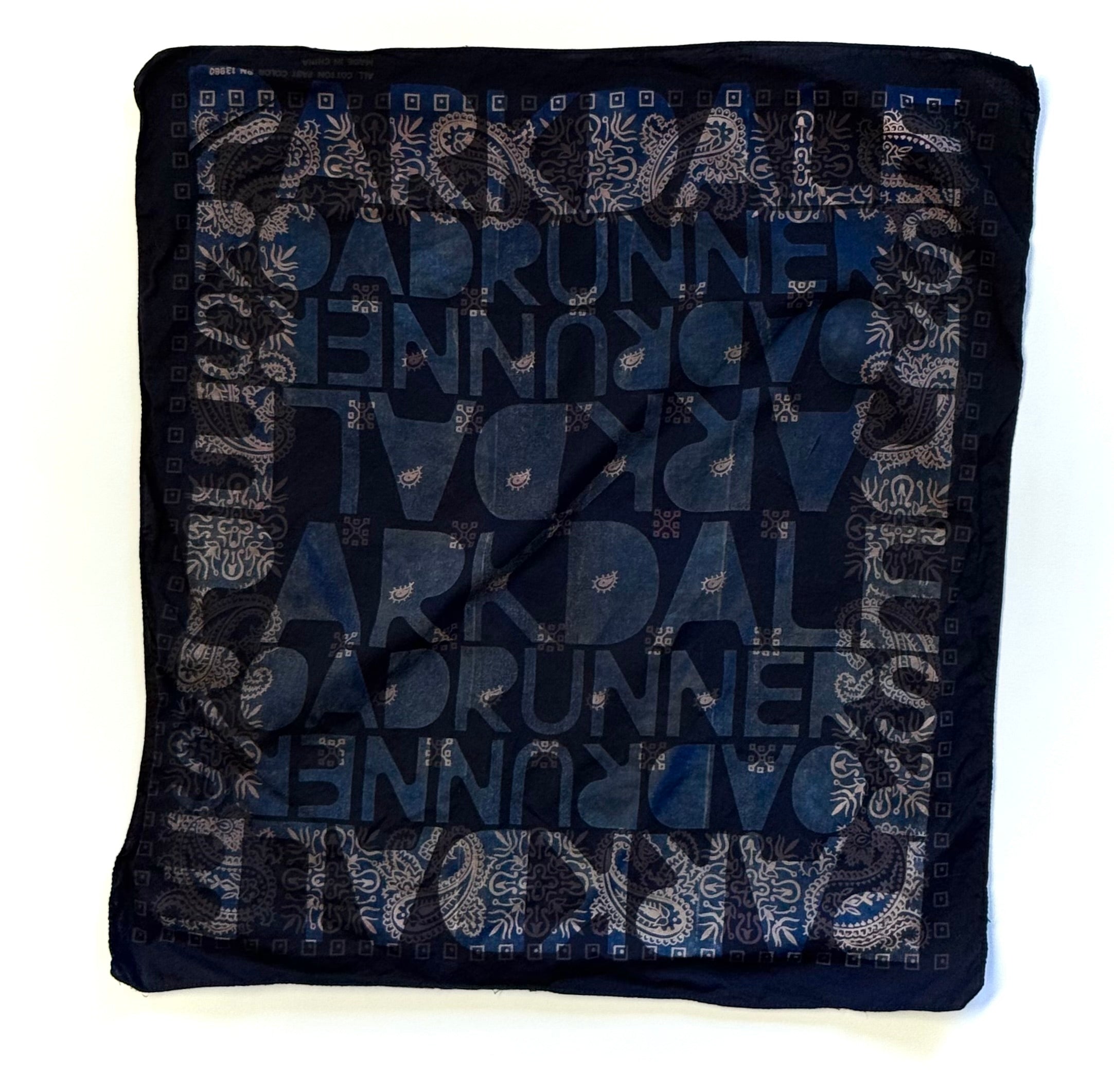 Parkdale Roadrunners - Reverse Dyed Logo Bandana