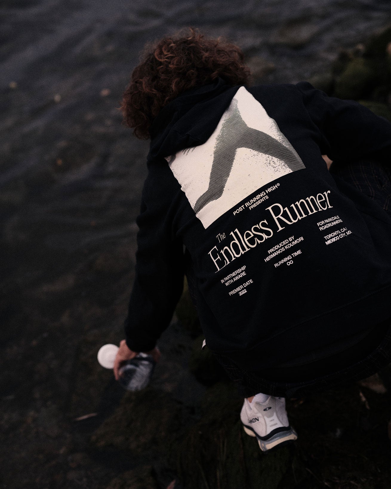 Hoodie - PDRR x Post Running High® The Endless Runner